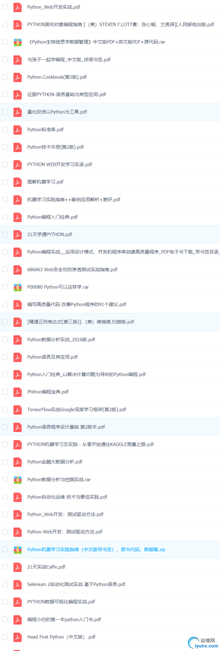 一部分书籍